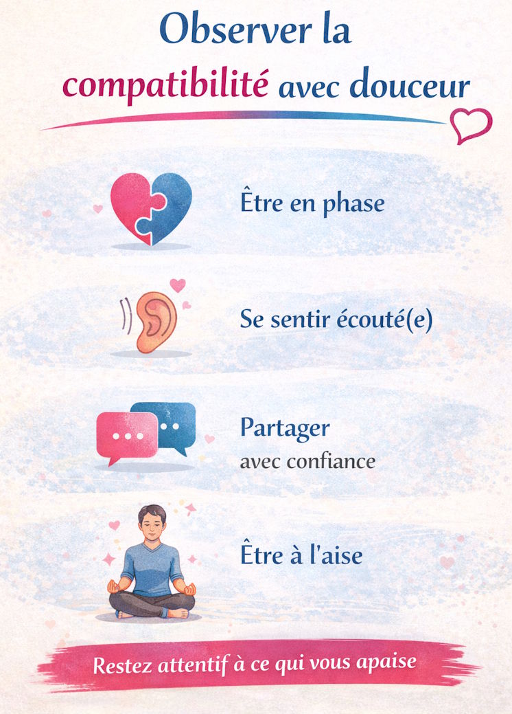 observer la compatibilité douceur